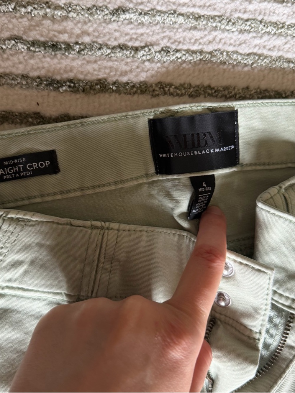 White House Black Market Pret-a-Pedi Pants - Picture 2 of 6